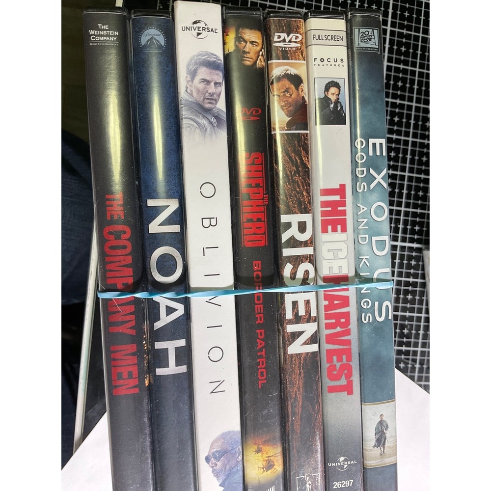 DVDs lot 7 Noah Oblivion Shepherd RisenIce Harvest Exodus